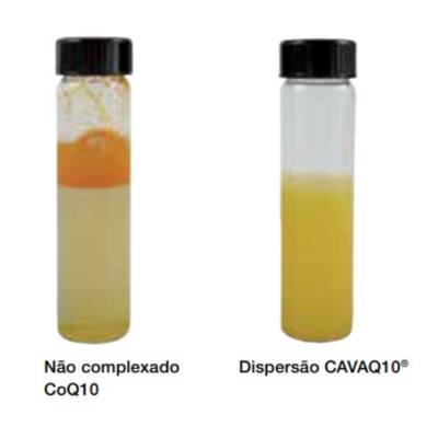 CAVAQ10® é uma coenzima Q10 em pó de fácildispersão em sistemas aquosos.
